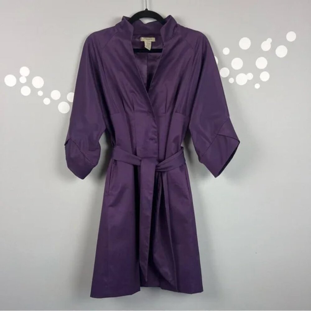 Vertigo Paris Purple Fit & Flare Kimono Jacket Size XS